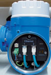 Promass 83 Coriolis flowmeter featuring EtherNet/IP connectivity.